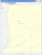 St. Helena Parish (County), LA Digital Map Basic Style